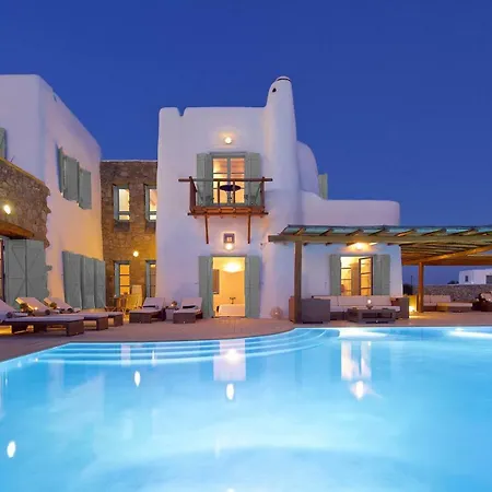 וילה Black Diamond Luxurious Mykonian Blue