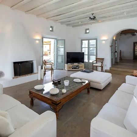 וילה Black Diamond Luxurious Mykonian Blue Mykonos Town